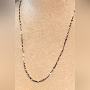 💎  New Titanium 24” Open Loop Chain Neclace Non Tarnishing